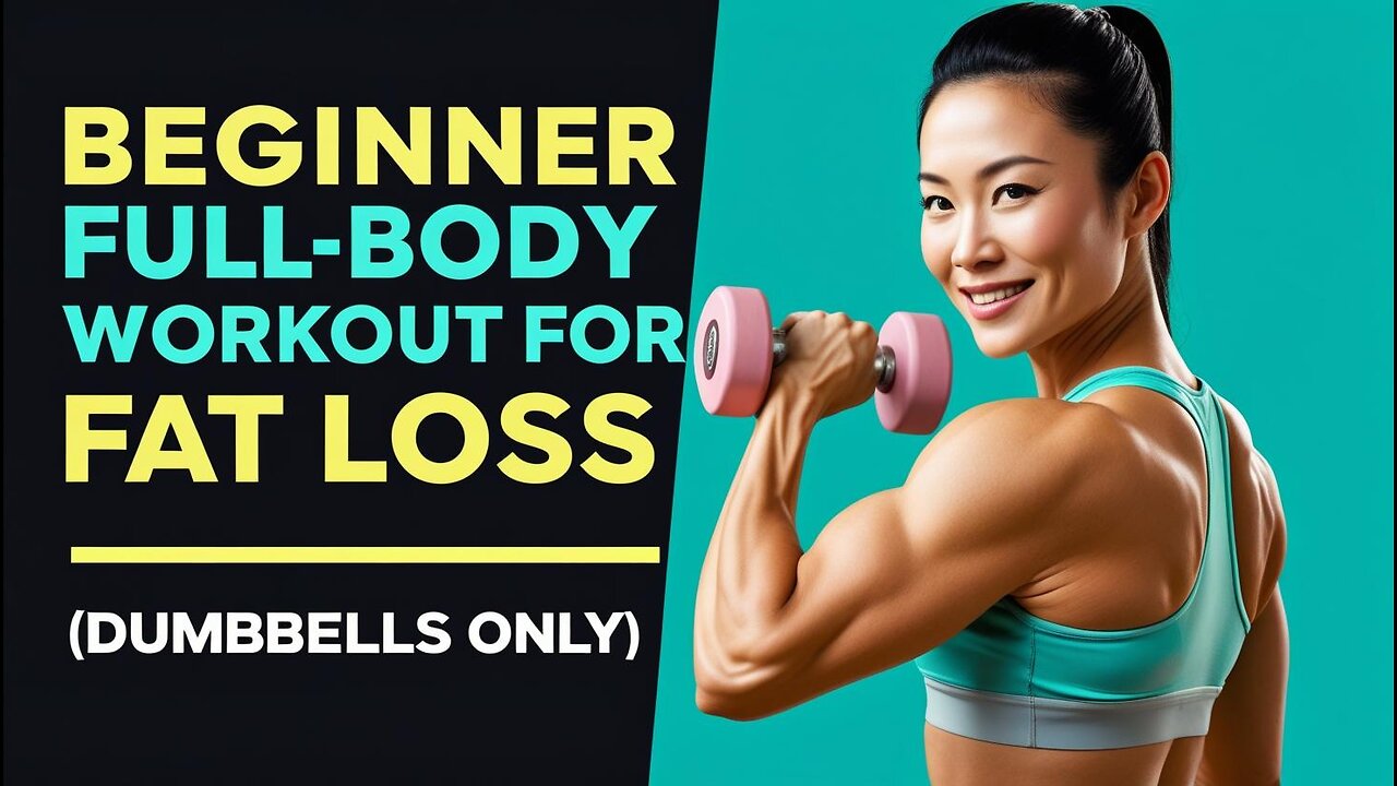 Beginner Full-Body Strength Workout for Fat Loss (Dumbbells Only)