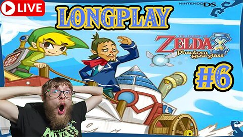 🔴 Zelda Phantom Hourglass! First Playthrough! PART 6!! Real Nintendo DS Footage! 1440p!