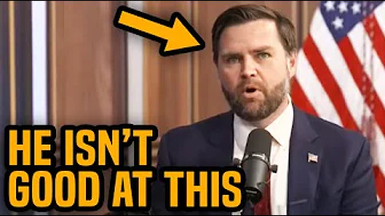 Cringe edgelord JD Vance can’t help himself