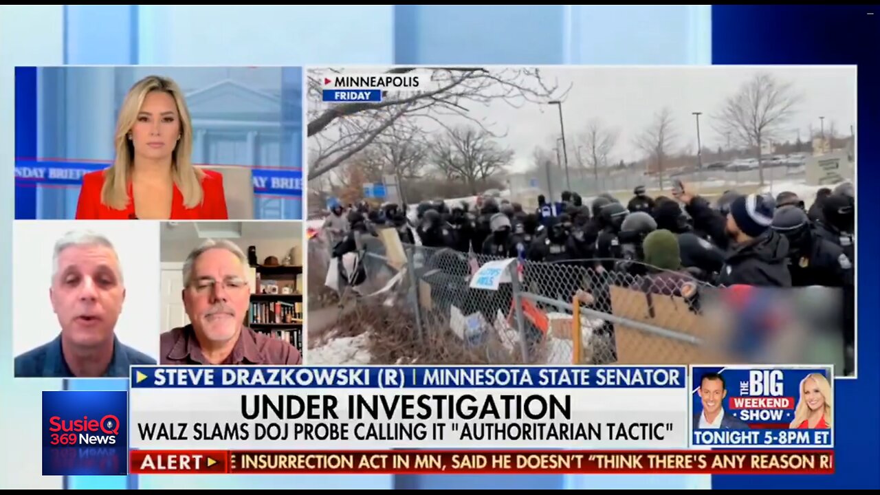 SEN DRAZKOWSKI: WALZ UNDER INVESTIGATION