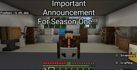 Where we are at in Season One and some of the future | IMPORTANT ANNOUNCEMENT