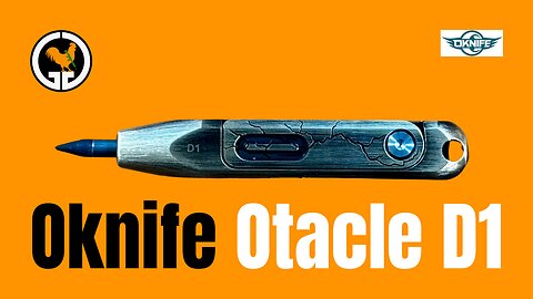 Oknife Otacle D1 Brass Hex Bit Driver