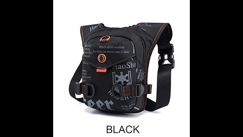 2-in-1 Outdoor Sling_Waist Bag, for Camping, Hiking, Cycling & More