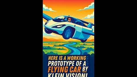 "Flying Car is Real! Klein Vision's Future Tech Takes Off 🚀✈️"