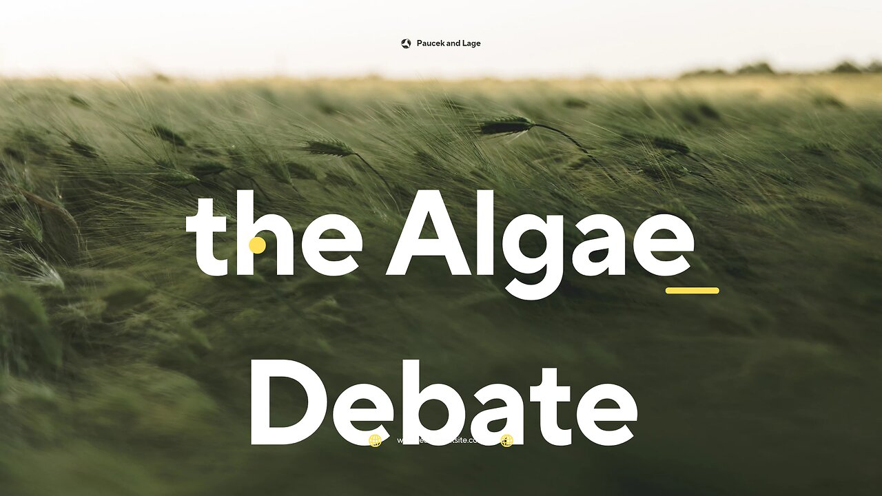 the Algae Debate