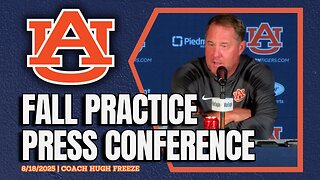 Hugh Freeze Talks Fall Practice and Cam Newton | FULL PRESSER