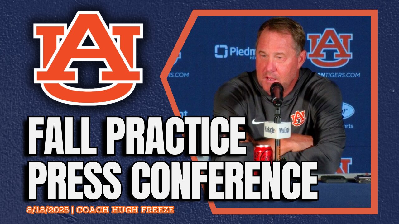 Hugh Freeze Talks Fall Practice and Cam Newton | FULL PRESSER