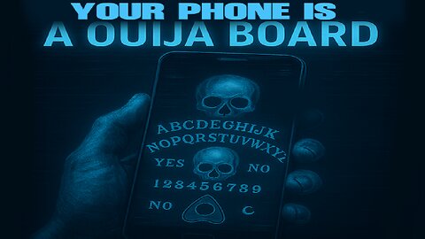 YOUR PHONE IS A OUIJA BOARD