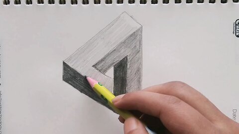 3D optical illusion art