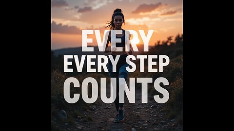 Every Step Counts – Motivational Fitness Video for Weight Loss Journey