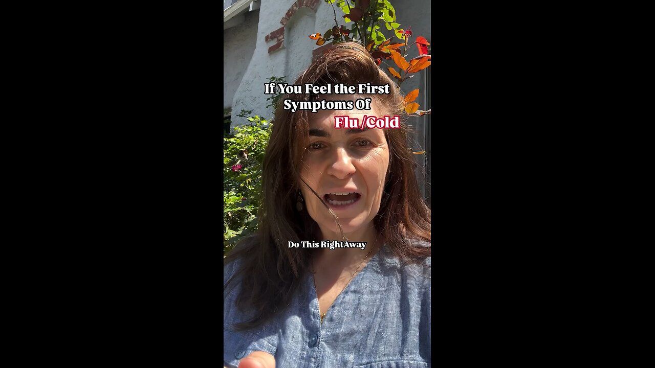 If You Feel First Symptoms Of Flu/Cold Do This Exercise