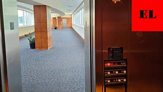 Two Thyssen Dover Oildraulic Hydraulic Elevators - The Swan Building (Alpharetta, GA)