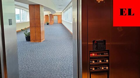 Two Thyssen Dover Oildraulic Hydraulic Elevators - The Swan Building (Alpharetta, GA)