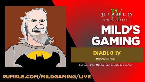 Mild Gaming - Diablo 4: Episode 1 - The Beginning