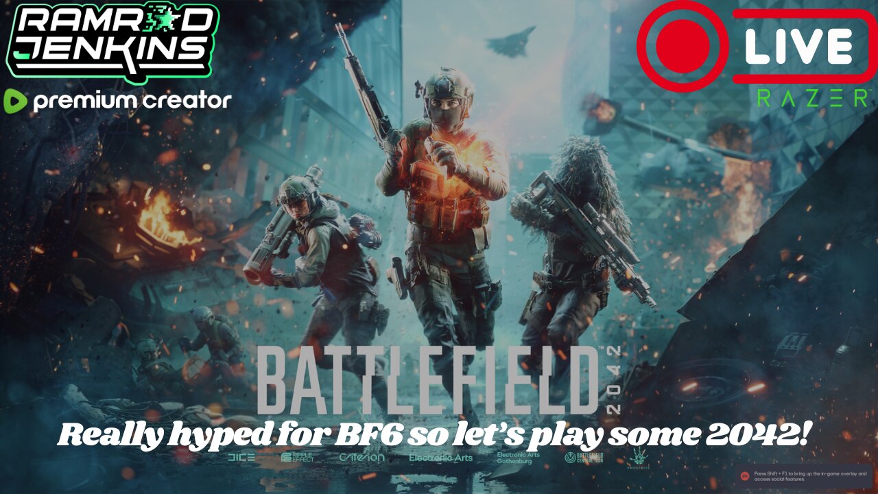 I'm HYPED for BF6 so let's play some 2042!
