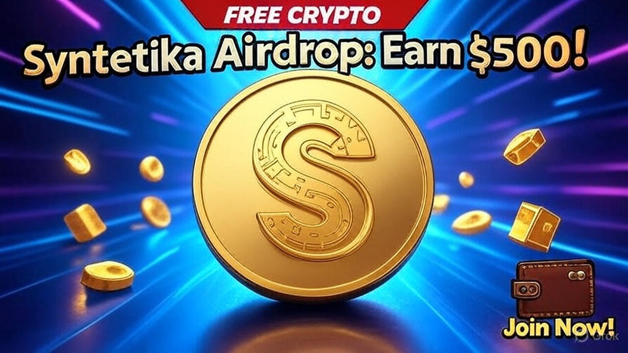Syntetika Crypto Airdrop: Earn $500 in Free Tokens! 🚀