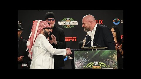 BREAKING NEWS_ Triple H and HE Turki Alalshikh announce WrestleMania 43 is heading to Saudi Arabia