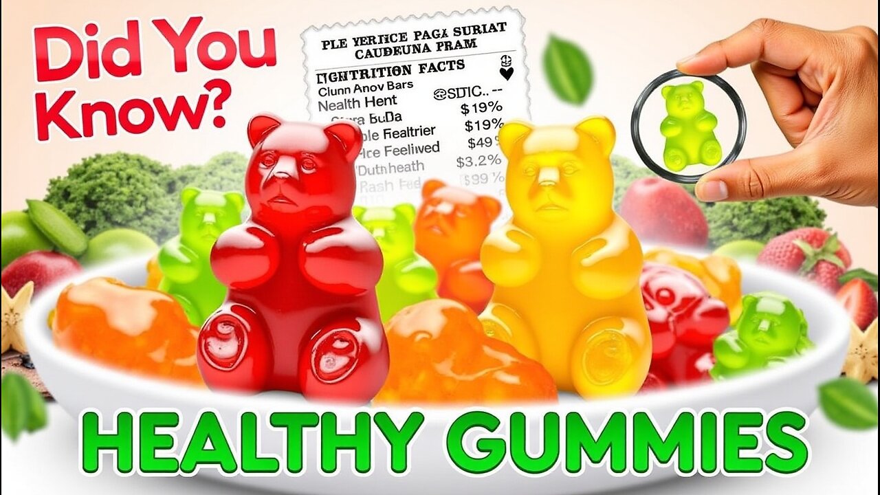 Did You Know Gummy Bears Could Be Healthy?