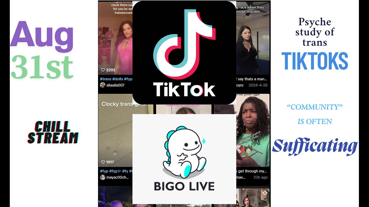 A psyche study of trans TikToks || August 31st