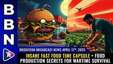 BBN, Apr 17, 2025 – INSANE fast food TIME CAPSULE + Food production secrets...