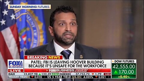 FBI Director Announces FBI Is Moving Out of Unsafe Hoover Building