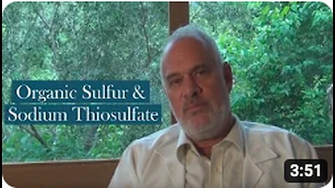 "The Interaction between Organic Sulfur and Sodium Thiosulfate"