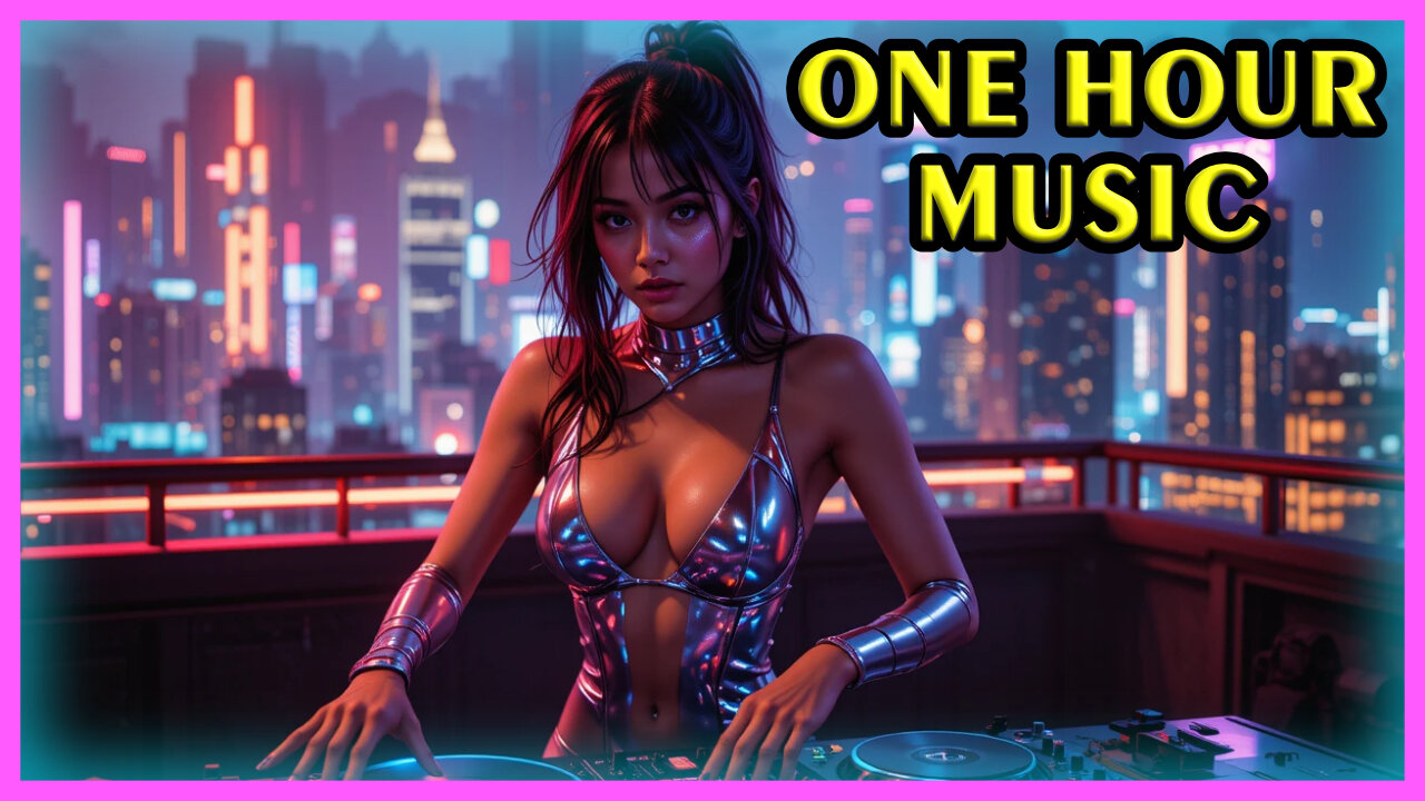 1-Hour Cyberpunk EBM Dystopian Industrial Background Music (No Copyright)