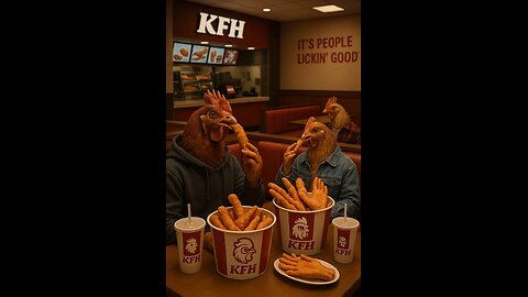 # Reality in reverse - Kentuckys 🍤 fried Human