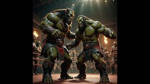 Orc tribal council talks wresting