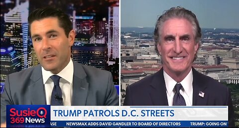 DOUG BURGUM: TRUMP PATROLS DC STREETS