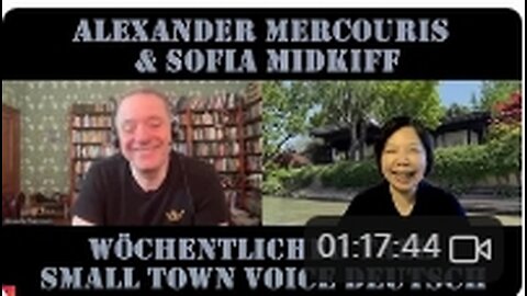 Podcast mit Alexander Mercouris & Sofia Midkiff - Handelskrieg spitzt sich zu