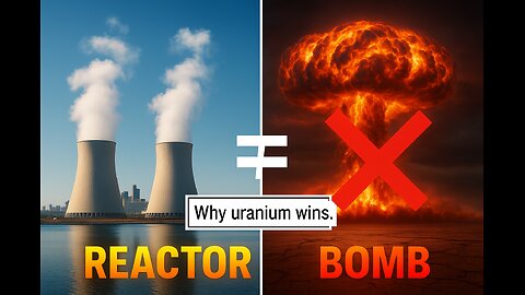Reactor vs Bomb Why Uranium Often “Wins” in Power