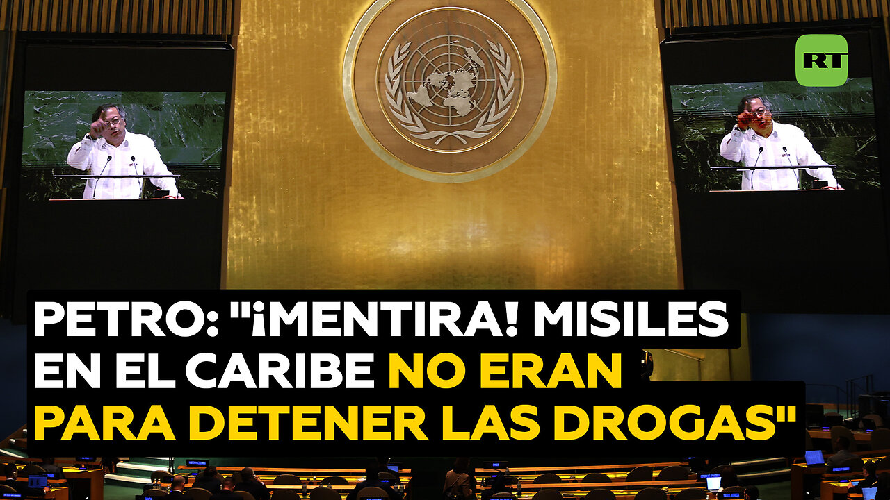 Petro: "Dicen que los misiles en el Caribe eran para detener las drogas. ¡Mentira!"