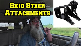 On The Road To Caterpillar Dealership | Cat 257b Skid Steer Attachment Dreaming | shed to house