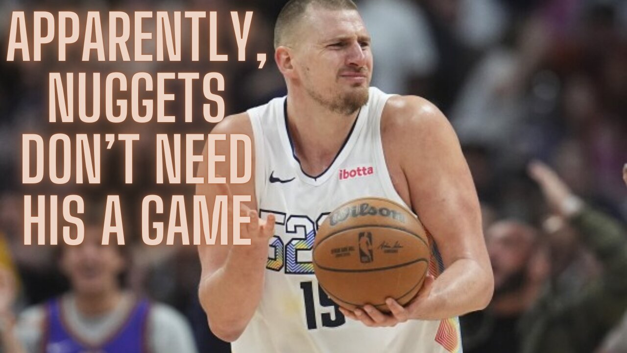 Nikola Jokic puts up rare stinker in Game 3, yet Denver still wins