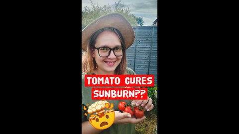 Tomatoes = Sunburn Insurance? 🍅 Natural UV Defense + Skin Glow Hack