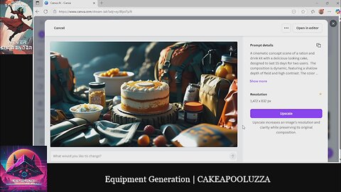 CAKEAPOOLUZZA | Equipment for Never Surrender