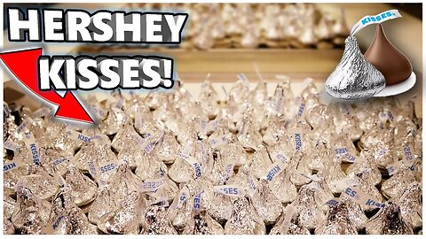 Coin Pusher FILLED with HERSHEY KISSES!
