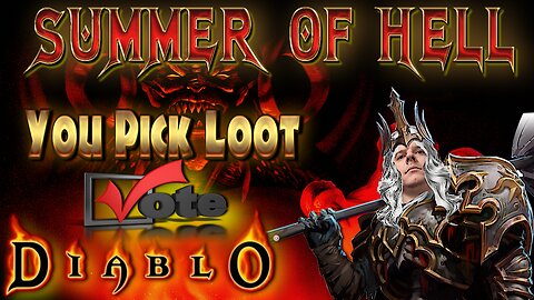 🔴!LOOT -YOU CHOOSE THE LOOT- 💀🔪🔥 DIABLO 1- 🌎's BEST BOSS
