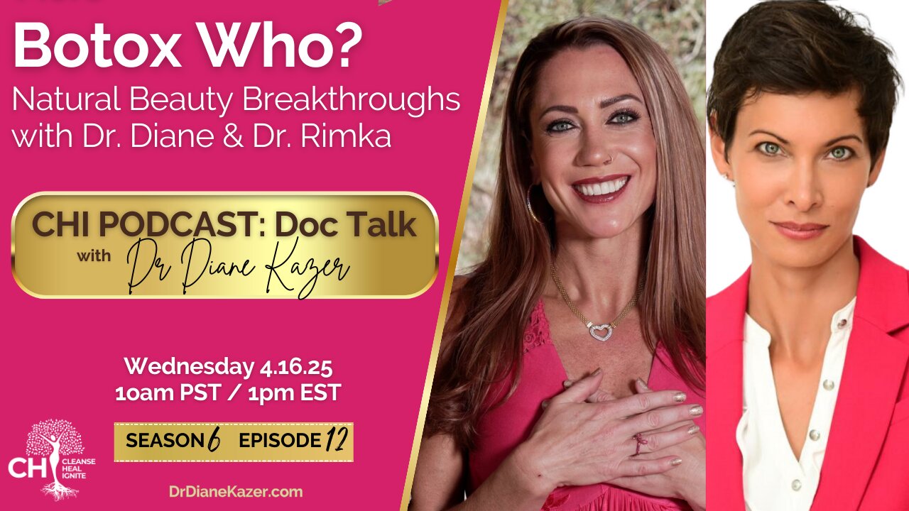 BOTOX WHO? Natural Beauty Breakthroughs with Dr Diane and Dr Rimka