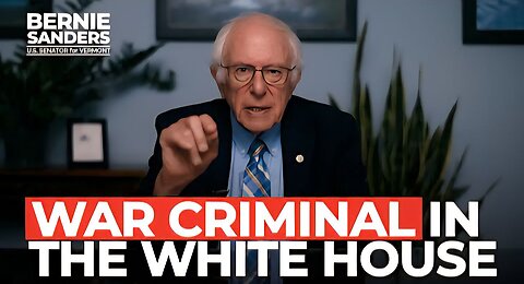 Trump Welcomed a War Criminal to the White House | Sen. Bernie Sanders