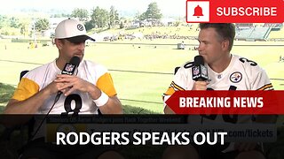 Aaron Rodgers Talks Terry Bradshaw Comments, Mike Tomlin