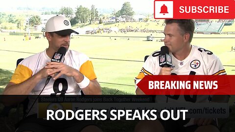Aaron Rodgers Talks Terry Bradshaw Comments, Mike Tomlin
