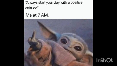 Always start your day with a positive attitude"