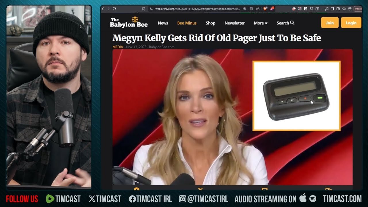 Megyn Kelly SLAMS Babylon Bee Over Joke About Ben Shapiro, Israel, Candace Owens | Tim Pool