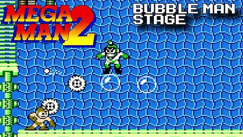 Mega Man 2 (NES) - 2. Bubble Man stage