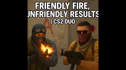 Friendly Fire, Unfriendly Results | CS2 Duo @straight2chaos