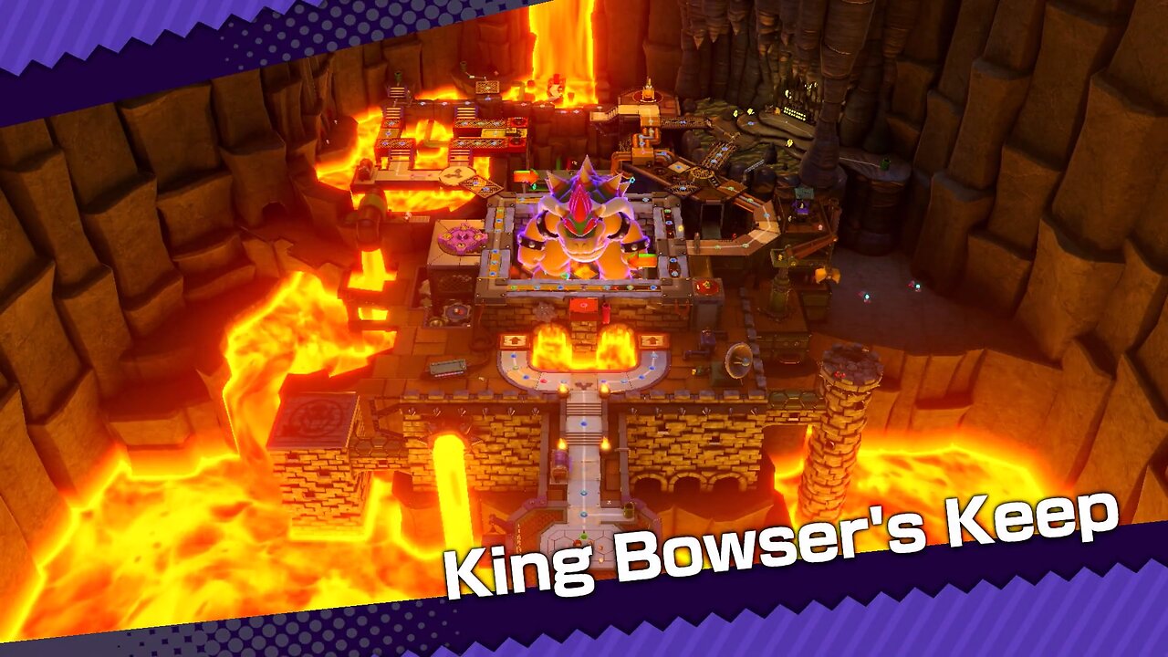 Super Mario Party Jamboree - King Bowser's Keep