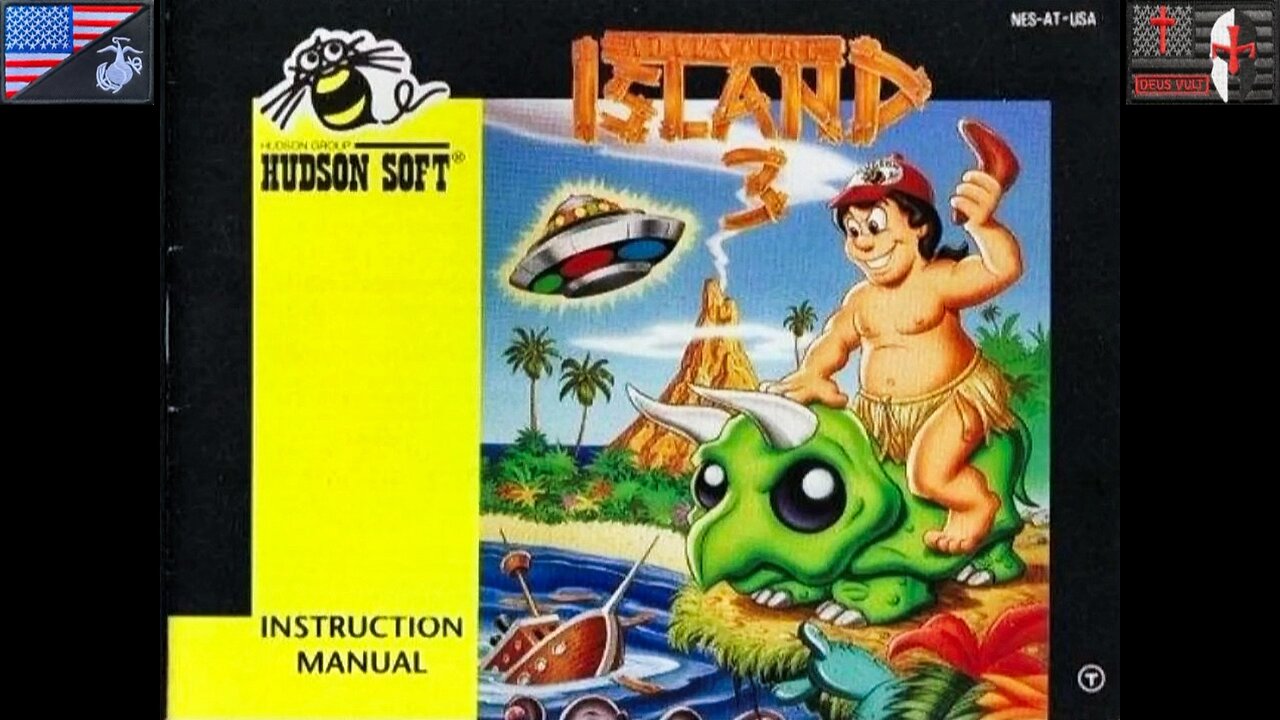 The S2 Intel Hub: "Adventure Island III" (NES - 1992) [Instruction Manual - English Version]