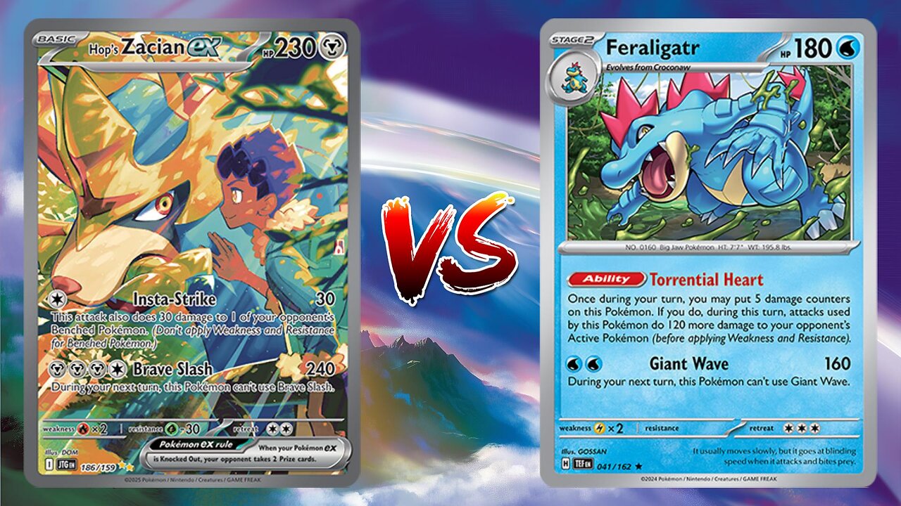 Pokemon TCG Live Hop's Zacian EX Dubwool VS Feraligatr Mimikyu!!
